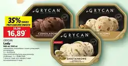 Lidl Lody śmietankowe Grycan oferta