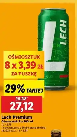 Lidl Piwo Lech Premium oferta