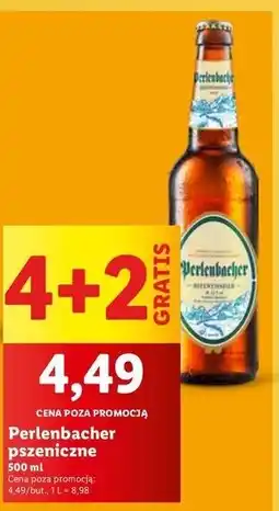 Lidl Piwo Perlenbacher Hefeweissbier oferta