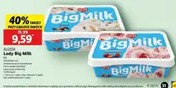 Lidl Lody truskawka Algida Big Milk oferta