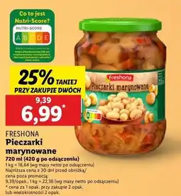 Lidl Pieczarki marynowane Freshona oferta