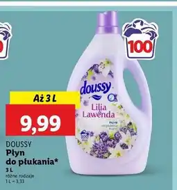 Lidl Płyn do płukania lilia i lawenda Doussy oferta