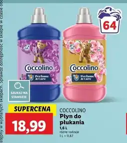 Lidl Płyn do płukania honeysuckle & sandalwood Coccolino Perfume Care oferta