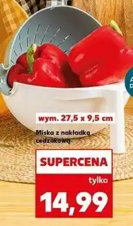 Kaufland Miska z nakładką cedzakową oferta