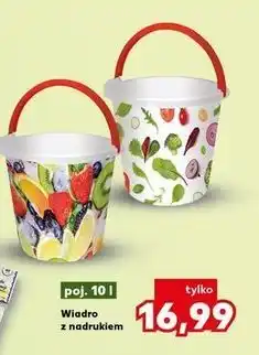 Kaufland Wiadro z nadrukiem 10 l oferta