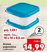 Kaufland Pojemnik z przykrywką 1.25 l oferta