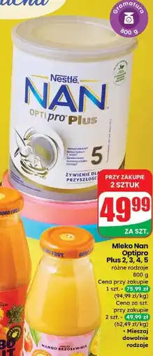 Dino Mleko 5 Nestle Nan Optipro Plus oferta