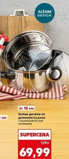 Kaufland Garnek do gotowania na parze 18 cm Altom Design oferta