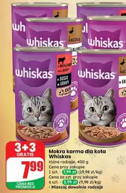 Dino Mokra karma dla kota Whiskas oferta