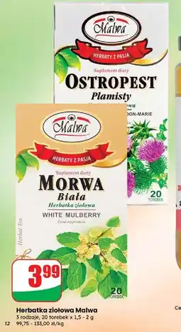 Dino Herbatka ostropest plamisty Malwa Tea oferta