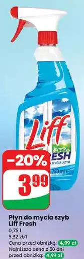 Dino Płyn do mycia szyb Liff Fresh oferta