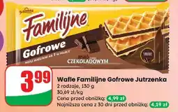 Dino Wafle gofrowe czekoladowe Jutrzenka Familijne oferta