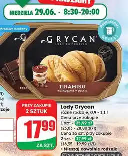 Dino Lody czekoladowe Grycan oferta
