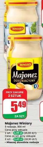 Dino Majonez lekki Winiary oferta