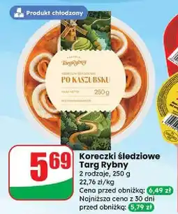 Dino Koreczki śledziowe po kaszubsku Pomorski Targ Rybny oferta