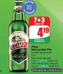 Dino Piwo Namysłów Pils oferta