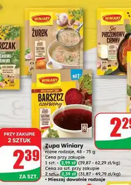 Dino Barszcz czerwony Winiary Ekspresowa Zupa oferta