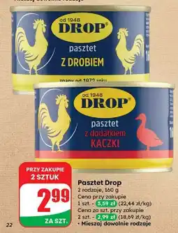 Dino Pasztet drobiowy z kaczki Drop oferta