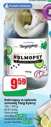 Dino Rolmopsy w zalewie octowej Pomorski Targ Rybny oferta