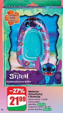 Dino Materac dmuchany stich oferta