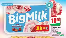 Dino Lody truskawka Algida Big Milk oferta