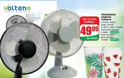 Dino Wentylator stołowy 23 cm czarny Volteno oferta