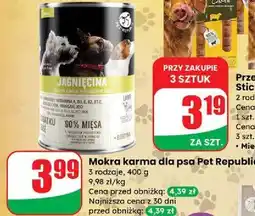 Dino Karma dla psa jagnięcina Pet Republic oferta