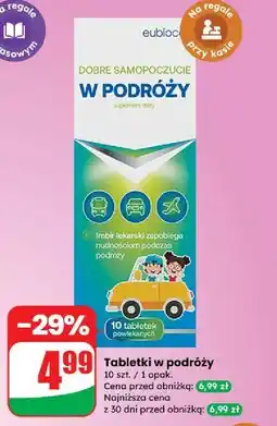Dino Suplement dobre samopoczucie w podróży Eubioco oferta