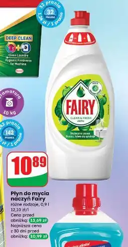 Dino Płyn do mycia naczyń apple Fairy oferta