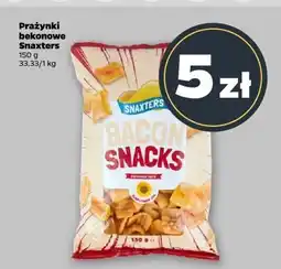 Netto Prażynki bekonowe Snaxters oferta