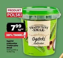 Netto Ogórki małosolne polskie Tradycyjny Smak oferta