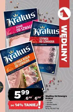 Netto Wędliny Od Szwagra Krakus (schab, szynka, szynka biała) oferta