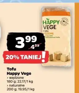Netto Tofu Happy Vege różne rodzaje oferta