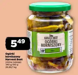 Netto Ogórki korniszony Harvest Best różne rodzaje oferta