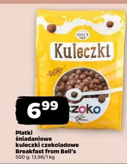 Netto Płatki śniadaniowe kuleczki czekoladowe Bell's oferta