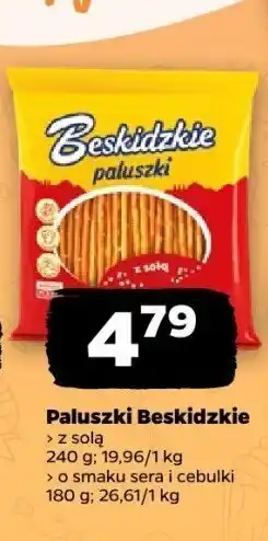 Netto Paluszki Beskidzkie z solą oferta