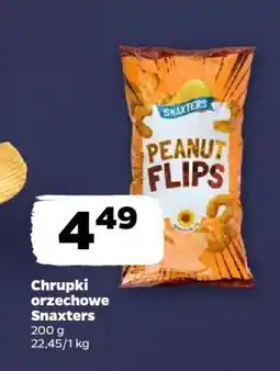 Netto Chrupki orzechowe Peanut Flips Snaxters oferta