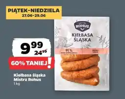 Netto Kiełbasa śląska Mistrz Rohus oferta