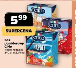 Netto Sos pomidorowy Cirio, różne rodzaje oferta
