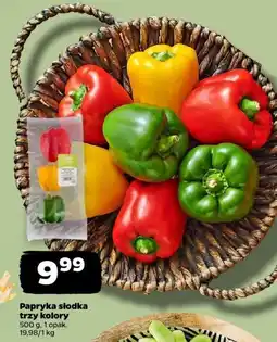 Netto Papryka słodka trzy kolory z Zieleniaka oferta