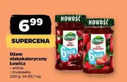 Netto Dżem niskokaloryczny Łowicz wiśnia/truskawka oferta