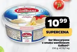 Netto Ser Mascarpone o smaku waniliowym Galbani oferta
