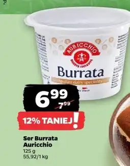 Netto Ser Burrata 125 g Auricchio oferta