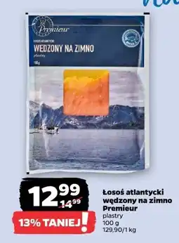 Netto Łosoś atlantycki wędzony na zimno, plastry 100 g Premieur oferta