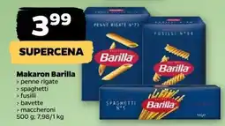 Netto Makaron Barilla penne rigate oferta