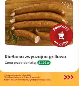 Dino Kiełbasa zwyczajna grillowa Dino oferta