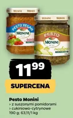 Netto Sos pesto Monini z suszonymi pomidorami oferta