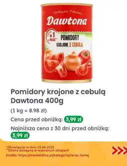Pomidory krojone z cebulą Dawtona