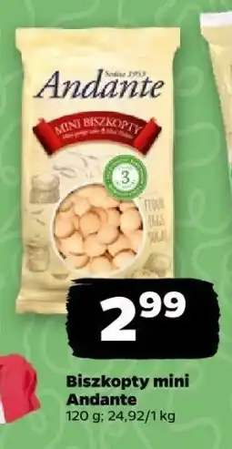 Netto Biszkopty mini Andante oferta