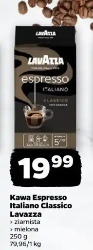 Netto Kawa Espresso Italiano Classico Lavazza ziarnista/mielona oferta